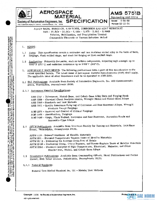 SAE AMS5751B PDF