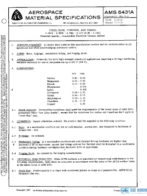 SAE AMS6431A PDF