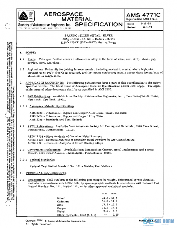 SAE AMS4771C PDF