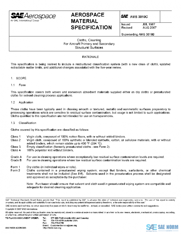 SAE AMS3819C PDF SAE AMS3819C PDF