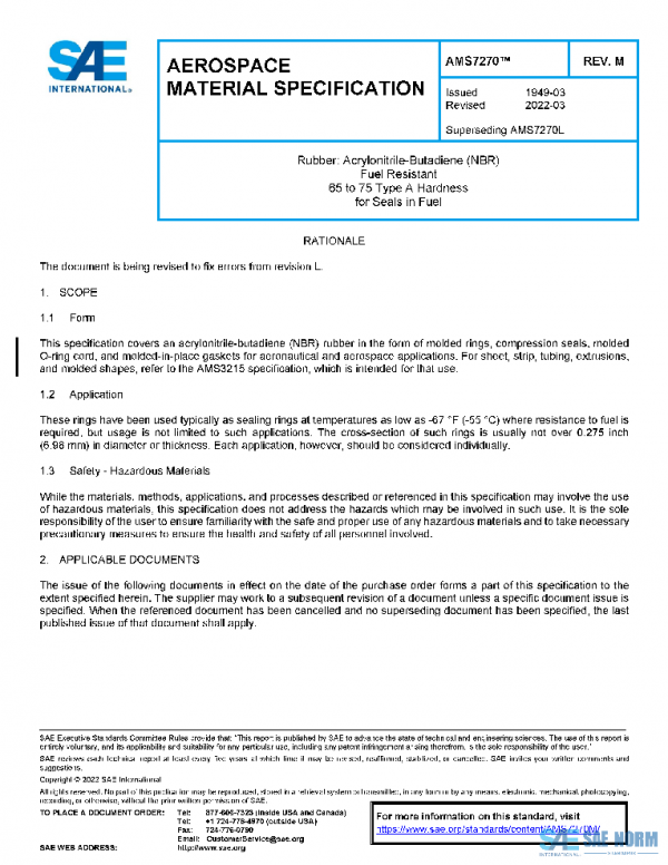 SAE AMS7270M PDF