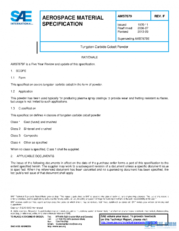 SAE AMS7879F PDF