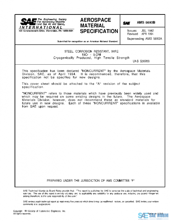 SAE AMS5693B PDF