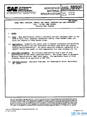 SAE AMS5650C PDF