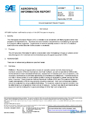 SAE AIR1599A PDF 2026