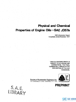 SAE J357A_197711 PDF