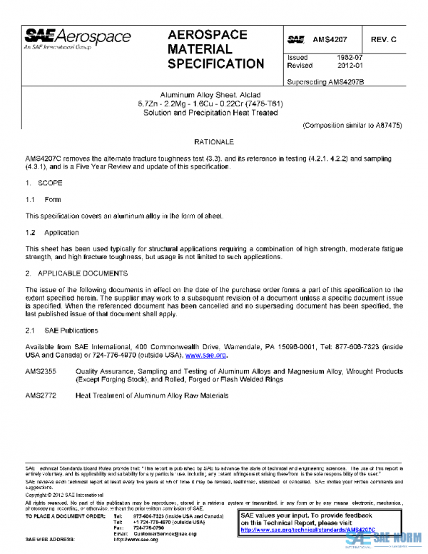 SAE AMS4207C PDF