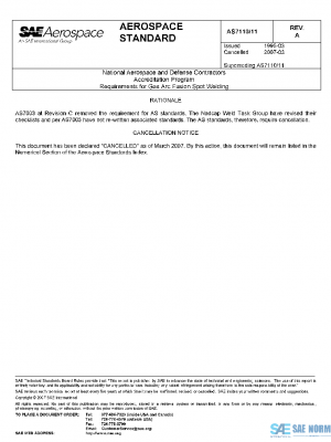 SAE AS7110/11A PDF