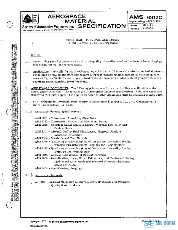 SAE AMS6312C PDF