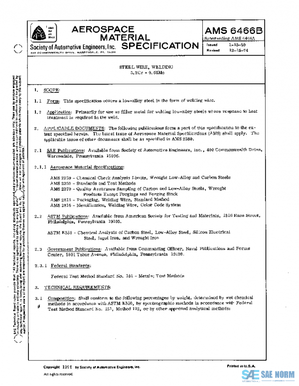 SAE AMS6466B PDF SAE AMS6466B PDF