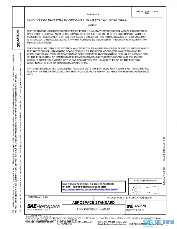 SAE AS9379 PDF