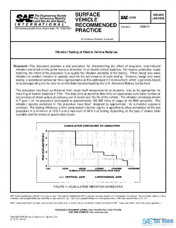 SAE J2380_199801 PDF SAE J2380_199801 PDF
