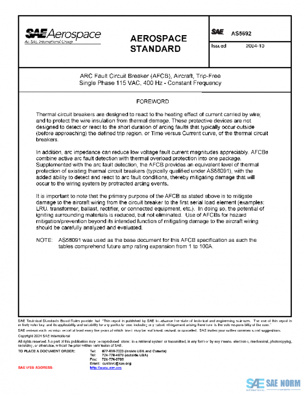 SAE AS5692 PDF SAE AS5692 PDF