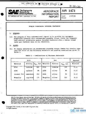 SAE AIR1471 PDF