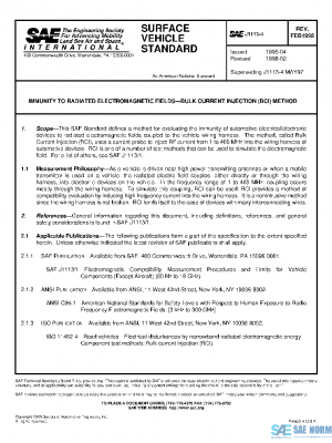 SAE J1113/4_199802 PDF SAE J1113/4_199802 PDF