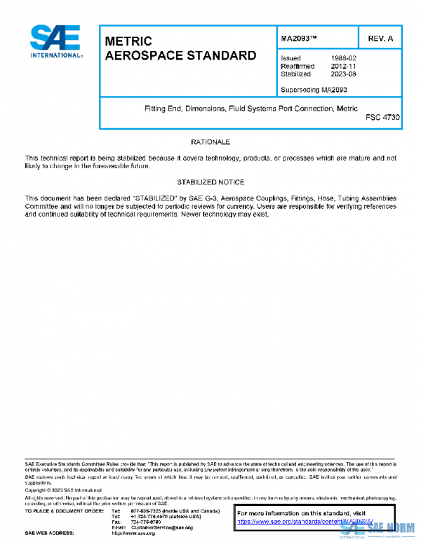 SAE MA2093A PDF