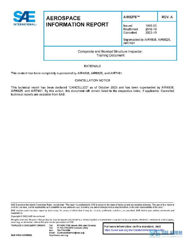 SAE AIR5279A PDF