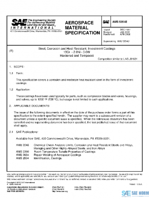 SAE AMS5354E PDF