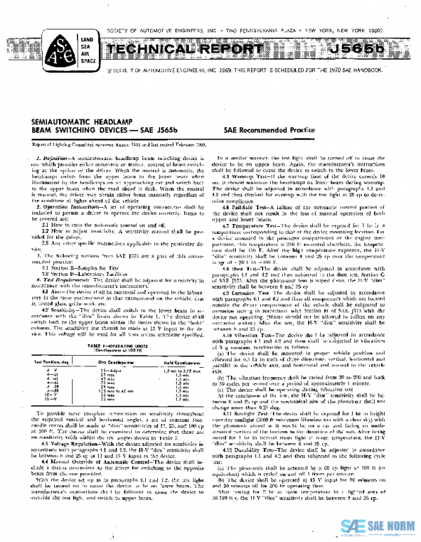 SAE J565B_196902 PDF
