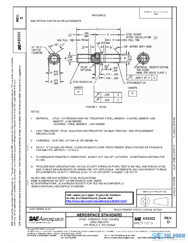 SAE AS3322D PDF