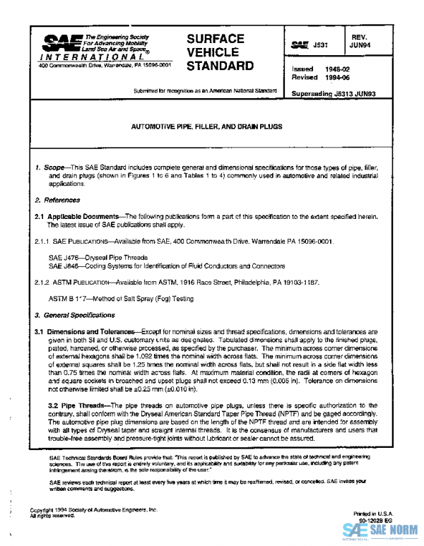 SAE J531_199406 PDF SAE J531_199406 PDF