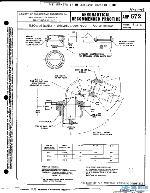 SAE ARP572 PDF