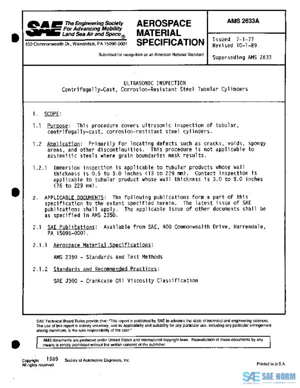 SAE AMS2633A PDF