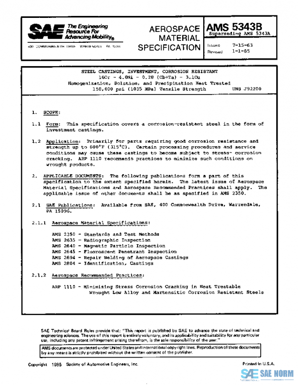 SAE AMS5343B PDF