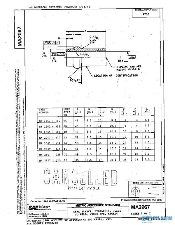 SAE MA2067 PDF SAE MA2067 PDF