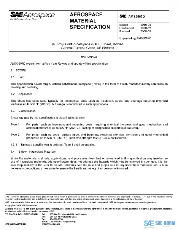 SAE AMS3667D PDF