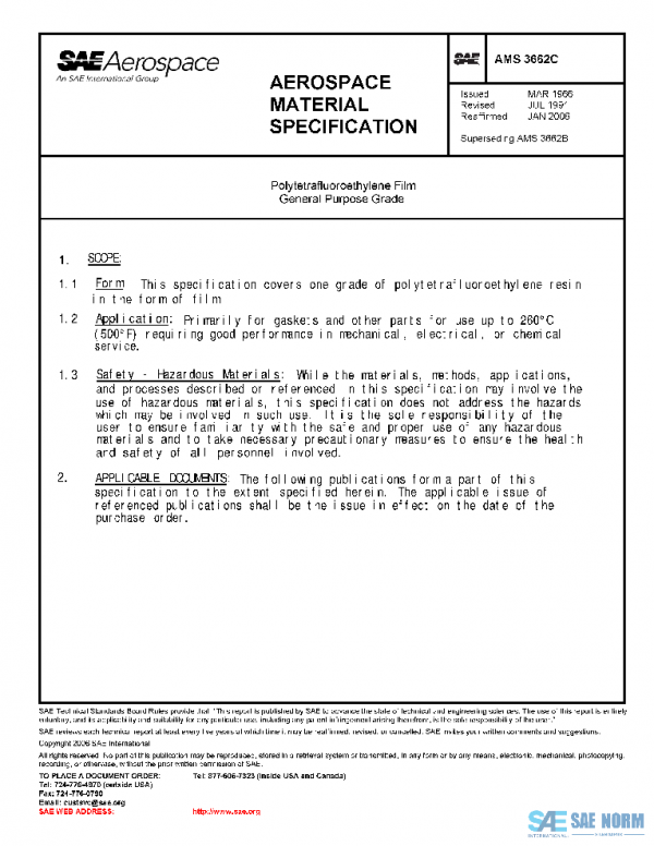 SAE AMS3662C PDF SAE AMS3662C PDF