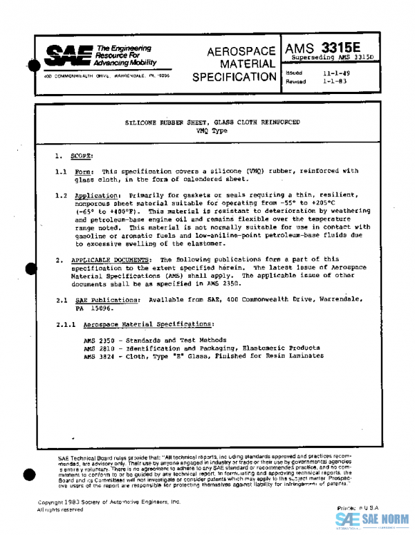 SAE AMS3315E PDF