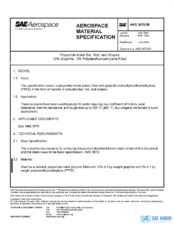 SAE AMS3670/3B PDF