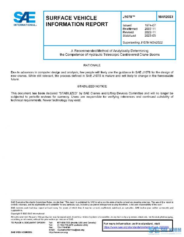 SAE J1078_202303 PDF