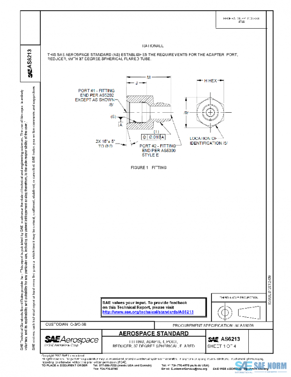 SAE AS6213 PDF