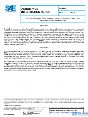SAE AIR6334 PDF SAE AIR6334 PDF