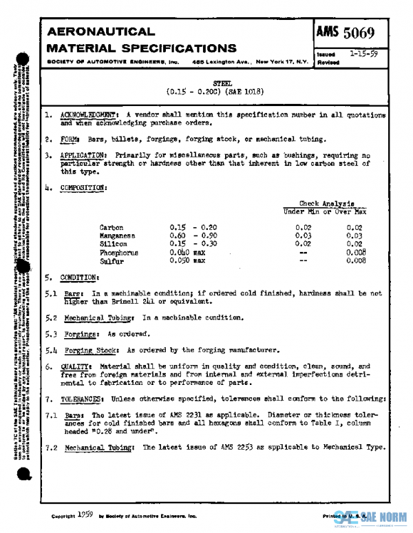 SAE AMS5069 PDF