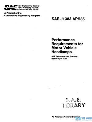 SAE J1383_198504 PDF