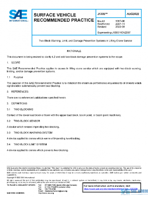 SAE J1305_202208 PDF