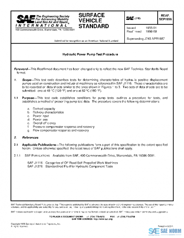 SAE J745_199609 PDF