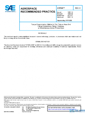 SAE ARP600C PDF