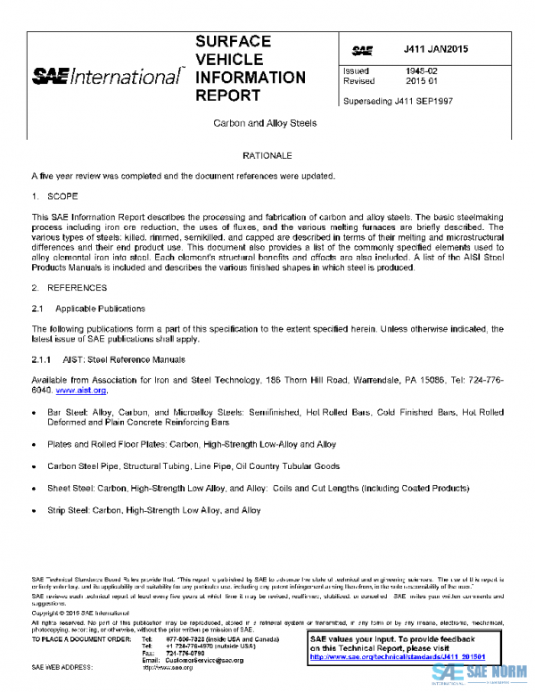 SAE J411_201501 PDF