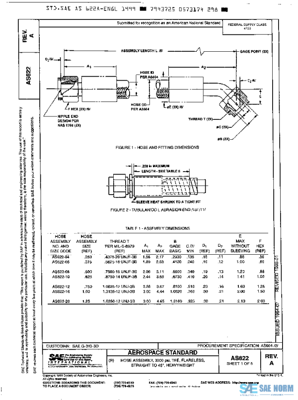 SAE AS622A PDF