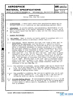 SAE AMS2815B PDF