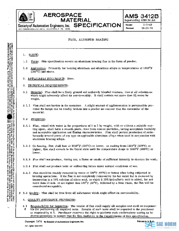 SAE AMS3412B PDF