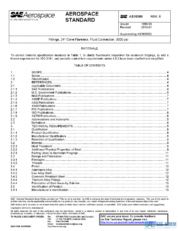 SAE AS18280E PDF SAE AS18280E PDF
