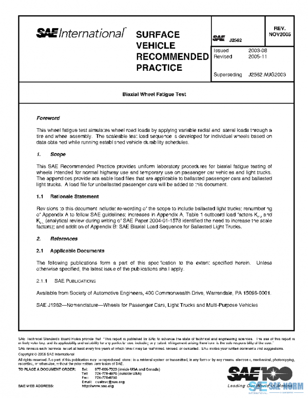 SAE J2562_200511 PDF