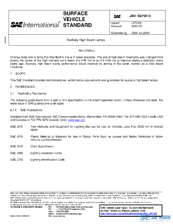 SAE J581_201009 PDF