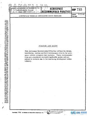 SAE ARP735 PDF