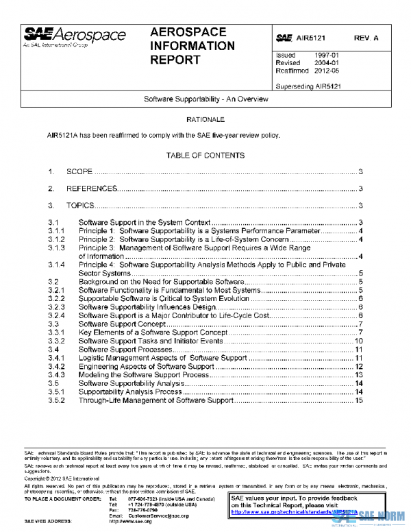 SAE AIR5121A PDF SAE AIR5121A PDF